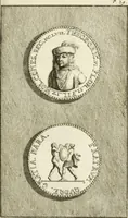 An illustration from Lud. Smids. M.D. Emblemata heroica, of, De medalische sinnebeelden der ses en dertigh graaven van Holland : met konstplaaten vercierd (1712)
