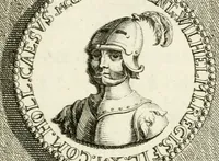 Picture 23 of 45 from Lud. Smids. M.D. Emblemata heroica, of, De medalische sinnebeelden der ses en dertigh graaven van Holland : met konstplaaten vercierd (1712), leaf 94