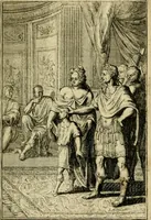 An illustration from Lud. Smids Tooneel van staat der Roomsche keiseren : neevens deeser groot muntekabinet (1694)