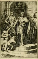 An illustration from Lud. Smids Tooneel van staat der Roomsche keiseren : neevens deeser groot muntekabinet (1694)