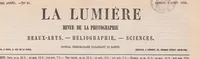 An illustration from La Lumière : revue de la photographie, beaux-arts, heliographie, sciences (1851)