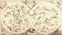 An illustration from L'usage des globes celestes et terrestres, et des spheres, suivant les differens systemes du monde; précedé d'un Traité de cosmographie (1700)