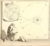 An illustration from L'usage des globes celestes et terrestres, et des spheres, suivant les differens systemes du monde; précedé d'un Traité de cosmographie (1700)