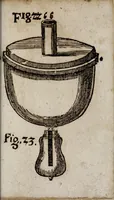 An illustration from Lust- Lufft- und FeuerKunst : auss welcher ohne sondern Costen und Mühe zuerlangen, wie man schwürmer, gross- und kleine Ragetten, Pumpen und Maseulen Stöcke : sambt denen beygefügten allerhand materien, und ihren zusammen gesetzten ordenlichen Dosen, Gewichten und Massen : wie solches alles punctualiter auss denen beygefügten und vorgedruckten 38 Figuren zuersehen und zu erlernen ... (1680)