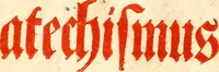 An illustration from Lutheri Catechismus : ofwersatt på American-Virginiske språket (1696)