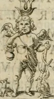 An illustration from L'utilité des voyages : qui concernent la connoissance des médailles, inscriptions, statues, dieux lares, peintures anciennes, et les bas reliefs, pierres precieuses et gravées, cachets, talismans, anneaux, manuscrits, langues, & autres choses remarquables, et l'avantage que la recherche de toutes ces antiquitez procure aux sçavans, avec un memoire de quelques observations generales qu'on peut faire pour ne pas voyager inutilement (1693)