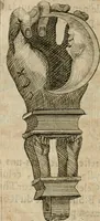 An illustration from L'utilité des voyages : qui concernent la connoissance des médailles, inscriptions, statues, dieux lares, peintures anciennes, et les bas reliefs, pierres precieuses et gravées, cachets, talismans, anneaux, manuscrits, langues, & autres choses remarquables, et l'avantage que la recherche de toutes ces antiquitez procure aux sçavans, avec un memoire de quelques observations generales qu'on peut faire pour ne pas voyager inutilement (1693)