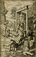 An illustration from L'utilité des voyages : qui concernent la connoissance des médailles, inscriptions, statues, dieux lares, peintures anciennes, et les bas reliefs, pierres precieuses et gravées, cachets, talismans, anneaux, manuscrits, langues, & autres choses remarquables, et l'avantage que la recherche de toutes ces antiquitez procure aux sçavans, avec un memoire de quelques observations generales qu'on peut faire pour ne pas voyager inutilement (1693)