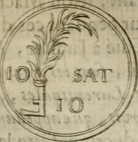 An illustration from L'utilité des voyages : qui concernent la connoissance des médailles, inscriptions, statues, dieux lares, peintures anciennes, et les bas reliefs, pierres precieuses et gravées, cachets, talismans, anneaux, manuscrits, langues, & autres choses remarquables, et l'avantage que la recherche de toutes ces antiquitez procure aux sçavans, avec un memoire de quelques observations generales qu'on peut faire pour ne pas voyager inutilement (1693)