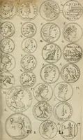 An illustration from L'utilité des voyages : qui concernent la connoissance des médailles, inscriptions, statues, dieux lares, peintures anciennes, et les bas reliefs, pierres precieuses et gravées, cachets, talismans, anneaux, manuscrits, langues, & autres choses remarquables, et l'avantage que la recherche de toutes ces antiquitez procure aux sçavans, avec un memoire de quelques observations generales qu'on peut faire pour ne pas voyager inutilement (1693)