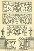 An illustration from L'uvre de De Cuvilliès : époque Louis XV : nouveau livre de plafonds (1900)