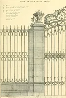 An illustration from L'uvre de De Cuvilliès : époque Louis XV : nouveau livre de plafonds (1900)
