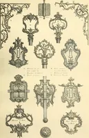 An illustration from L'uvre de De Cuvilliès : époque Louis XV : nouveau livre de plafonds (1900)