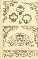 An illustration from L'uvre de De Cuvilliès : époque Louis XV : nouveau livre de plafonds (1900)