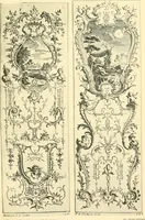 Picture 60 of 66 from L'uvre de De Cuvilliès : époque Louis XV : nouveau livre de plafonds (1900), leaf 124