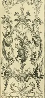 An illustration from L'uvre de De Cuvilliès : époque Louis XV : nouveau livre de plafonds (1900)