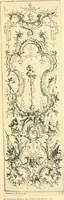 An illustration from L'uvre de De Cuvilliès : époque Louis XV : nouveau livre de plafonds (1900)