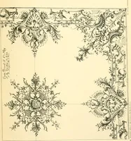 An illustration from L'uvre de De Cuvilliès : époque Louis XV : nouveau livre de plafonds (1900)