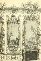An illustration from L'uvre de De Cuvilliès : époque Louis XV : nouveau livre de plafonds (1900)