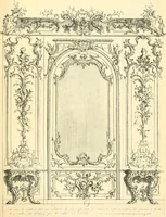 An illustration from L'uvre de De Cuvilliès : époque Louis XV : nouveau livre de plafonds (1900)