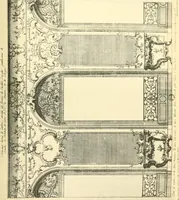 An illustration from L'uvre de De Cuvilliès : époque Louis XV : nouveau livre de plafonds (1900)