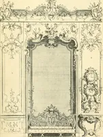 An illustration from L'uvre de De Cuvilliès : époque Louis XV : nouveau livre de plafonds (1900)