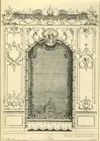 An illustration from L'uvre de De Cuvilliès : époque Louis XV : nouveau livre de plafonds (1900)