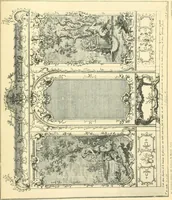 An illustration from L'uvre de De Cuvilliès : époque Louis XV : nouveau livre de plafonds (1900)