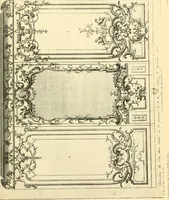 An illustration from L'uvre de De Cuvilliès : époque Louis XV : nouveau livre de plafonds (1900)