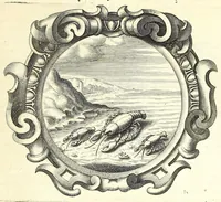 An illustration from Lux evangelica sub velum sacrorum emblematum recondita in anni dominicas : selecta historia & morali doctrina variè adumbrata (1651)