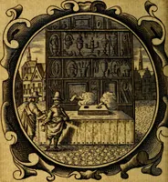 An illustration from Lux evangelica sub velum sacrorum emblematum recondita in anni dominicas, selecta historia & morali doctrina varie adumbrata (1655)