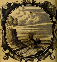 An illustration from Lux evangelica sub velum sacrorum emblematum recondita in anni dominicas, selecta historia & morali doctrina varie adumbrata (1655)