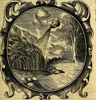 An illustration from Lux evangelica sub velum sacrorum emblematum recondita in anni dominicas, selecta historia & morali doctrina varie adumbrata (1655)