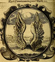 An illustration from Lux evangelica sub velum sacrorum emblematum recondita in anni dominicas, selecta historia & morali doctrina varie adumbrata (1655)