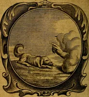 An illustration from Lux evangelica sub velum sacrorum emblematum recondita in anni dominicas, selecta historia & morali doctrina varie adumbrata (1655)