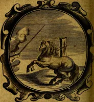 An illustration from Lux evangelica sub velum sacrorum emblematum recondita in anni dominicas, selecta historia & morali doctrina varie adumbrata (1655)
