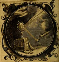 An illustration from Lux evangelica sub velum sacrorum emblematum recondita in anni dominicas, selecta historia & morali doctrina varie adumbrata (1655)