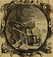 An illustration from Lux evangelica sub velum sacrorum emblematum recondita in anni dominicas, selecta historia & morali doctrina varie adumbrata (1655)