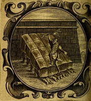 An illustration from Lux evangelica sub velum sacrorum emblematum recondita in anni dominicas, selecta historia & morali doctrina varie adumbrata (1655)