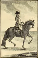 An illustration from Luz da liberal, e nobre arte da cavallaria : offerecida ao Senhor D. João, principe do Brazil (1790)
