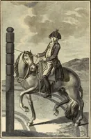 An illustration from Luz da liberal, e nobre arte da cavallaria : offerecida ao Senhor D. João, principe do Brazil (1790)