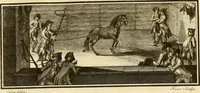 An illustration from Luz da liberal, e nobre arte da cavallaria : offerecida ao Senhor D. João, principe do Brazil (1790)