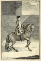 An illustration from Luz da liberal, e nobre arte da cavallaria : offerecida ao Senhor D. João, principe do Brazil (1790)