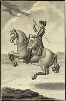 An illustration from Luz da liberal, e nobre arte da cavallaria : offerecida ao Senhor D. João, principe do Brazil (1790)