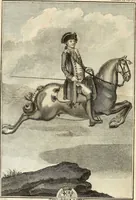 An illustration from Luz da liberal, e nobre arte da cavallaria : offerecida ao Senhor D. João, principe do Brazil (1790)