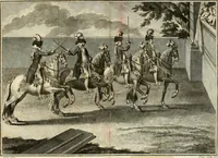 An illustration from Luz da liberal, e nobre arte da cavallaria : offerecida ao Senhor D. João, principe do Brazil (1790)