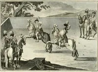 An illustration from Luz da liberal, e nobre arte da cavallaria : offerecida ao Senhor D. João, principe do Brazil (1790)