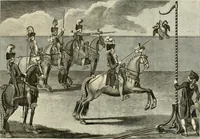 An illustration from Luz da liberal, e nobre arte da cavallaria : offerecida ao Senhor D. João, principe do Brazil (1790)