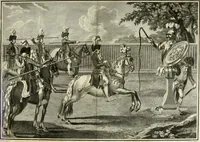 An illustration from Luz da liberal, e nobre arte da cavallaria : offerecida ao Senhor D. João, principe do Brazil (1790)