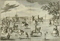 An illustration from Luz da liberal, e nobre arte da cavallaria : offerecida ao Senhor D. João, principe do Brazil (1790)